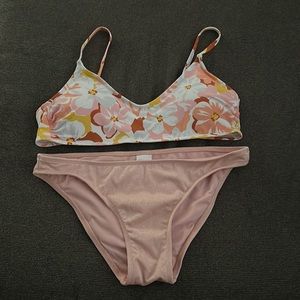 Floral & Pink Bikini